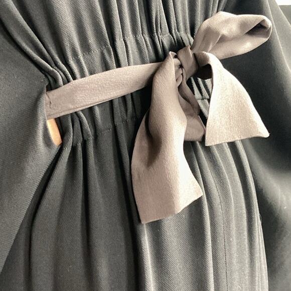 Fendi 100% silk Angel sleeve Batwing dress - Picture 6 of 14